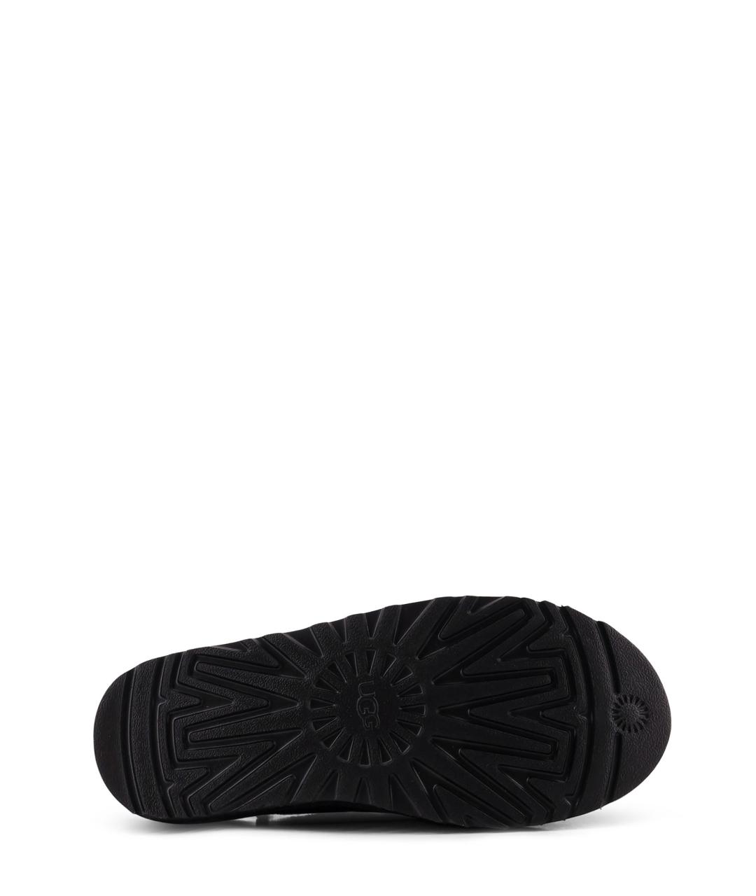 UGG AUSTRALIA Черные замшевые низкие ботинки, фото 4