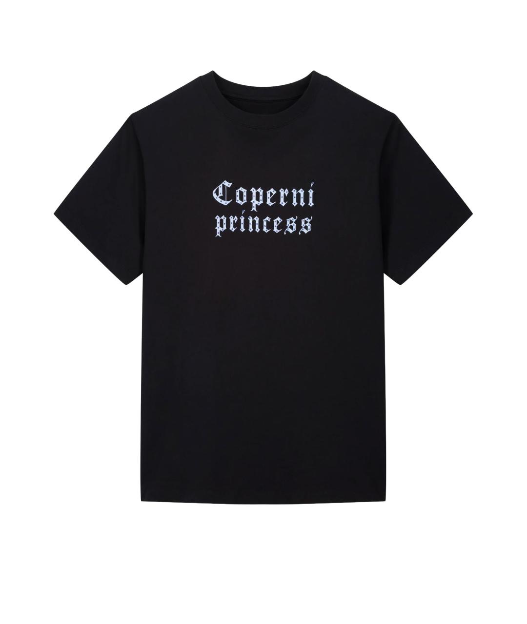 COPERNI Черная хлопковая футболка, фото 1