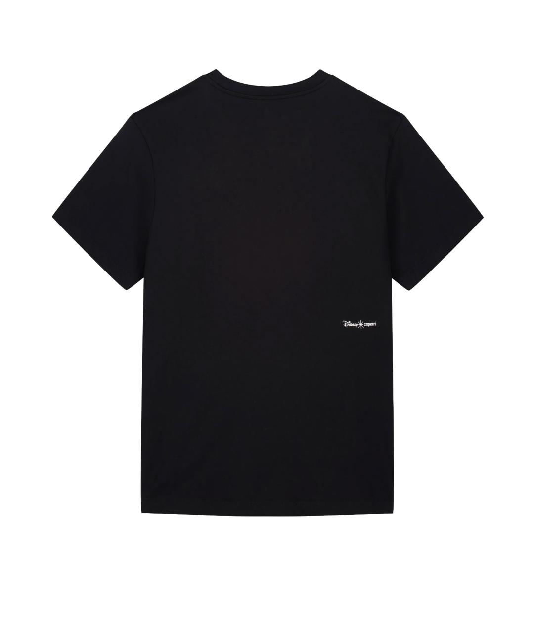 COPERNI Черная хлопковая футболка, фото 2