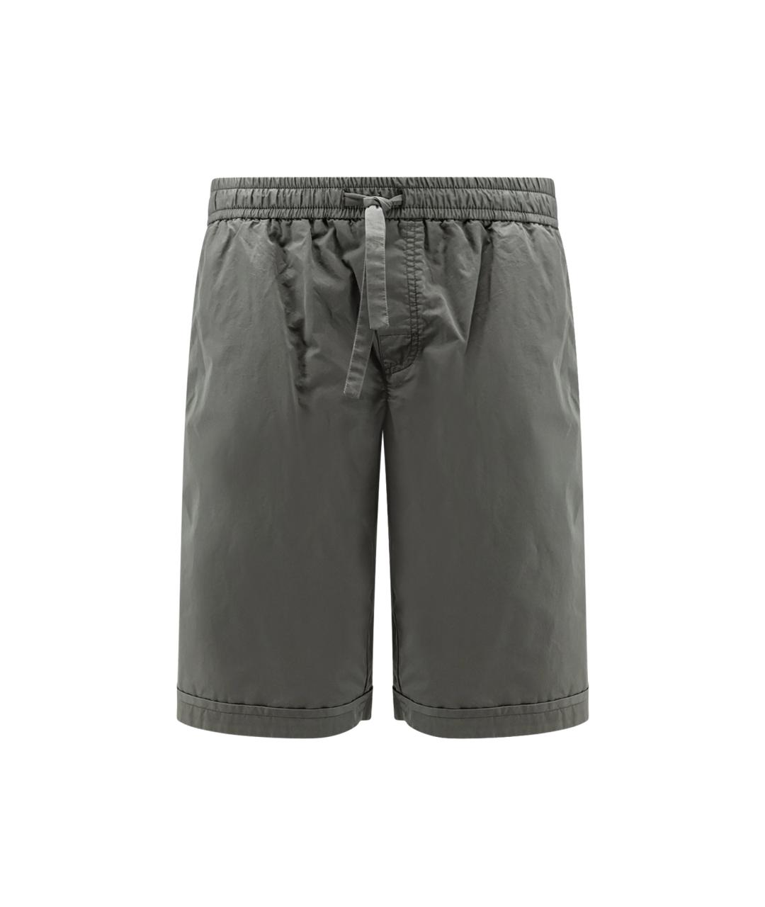 DOLCE&GABBANA Серые хлопковые шорты, фото 1