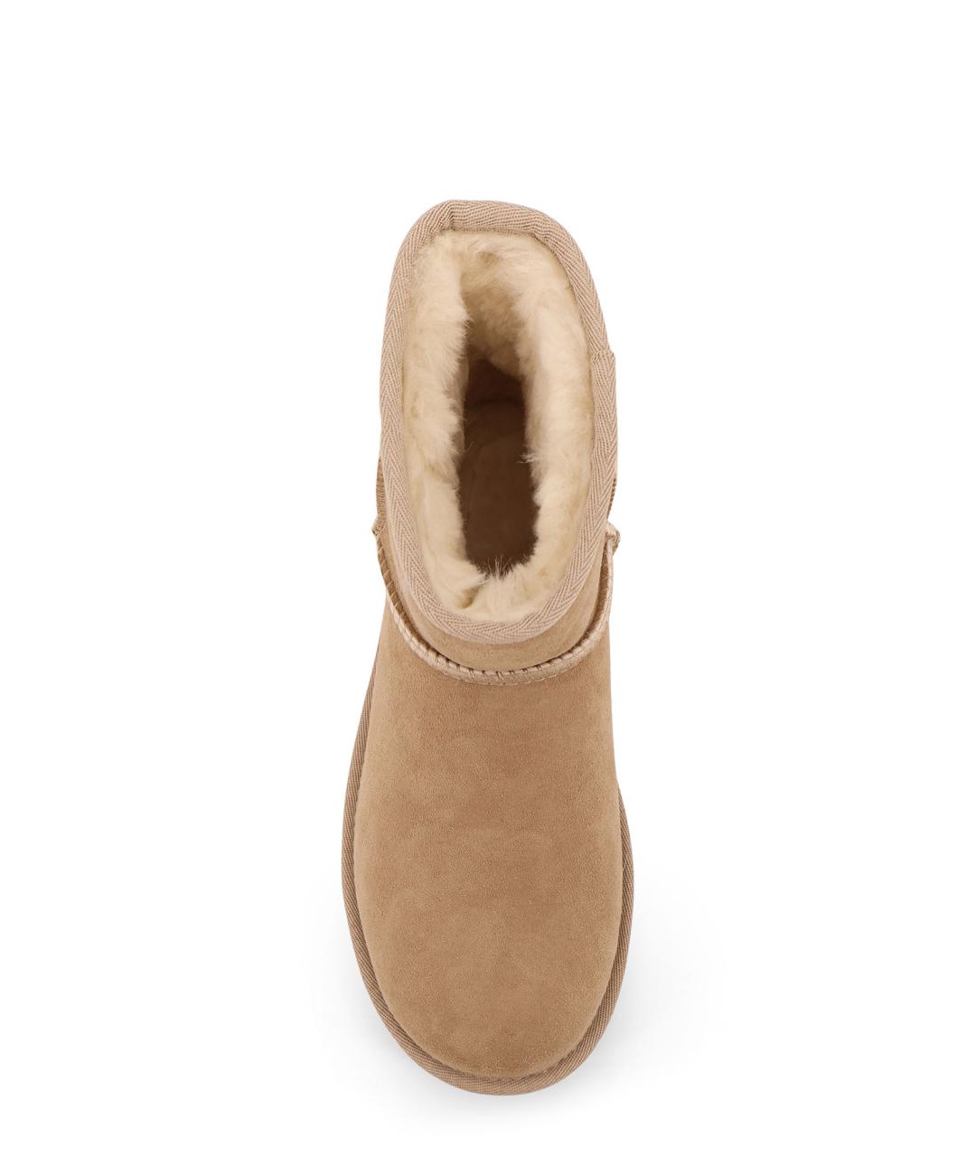 UGG AUSTRALIA Бежевые замшевые ботинки, фото 5