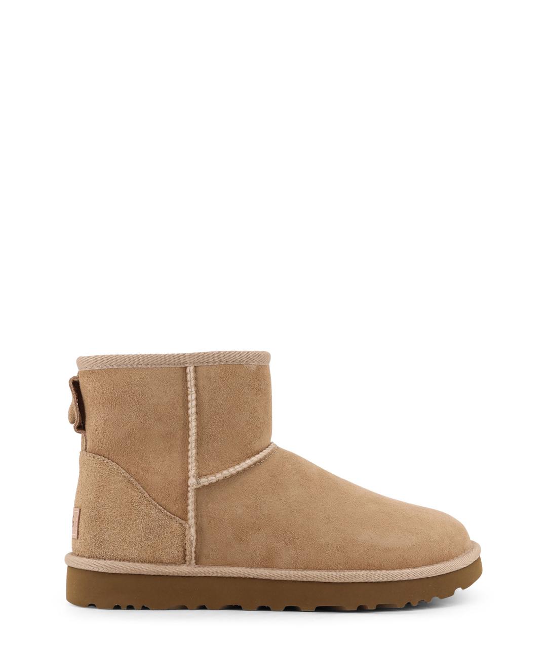 UGG AUSTRALIA Бежевые замшевые ботинки, фото 1