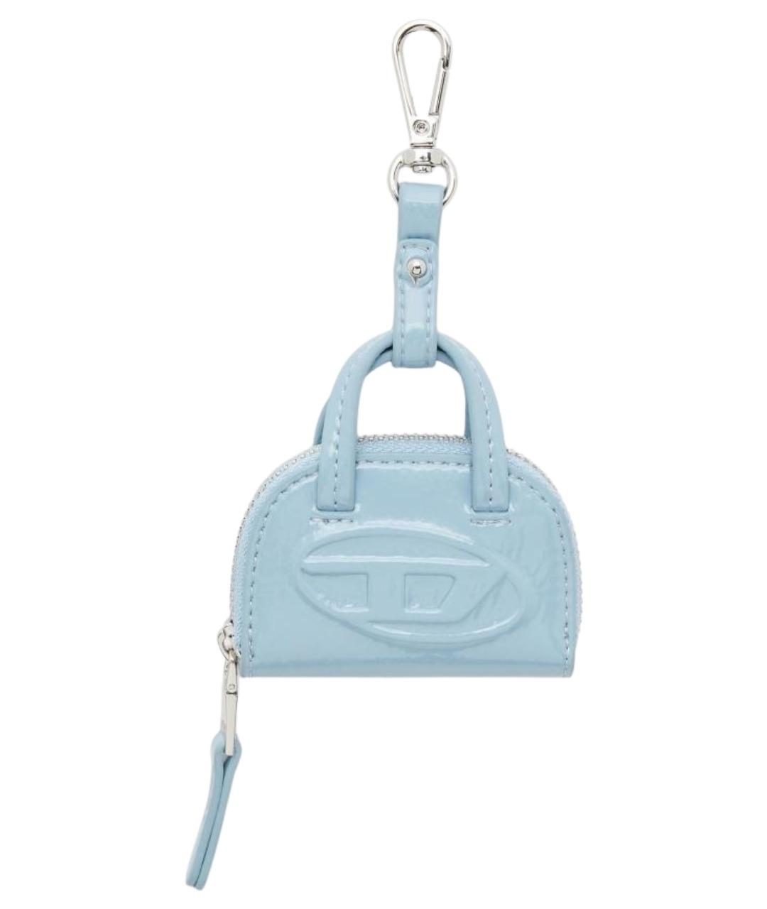 DIESEL Голубой брелок, фото 1