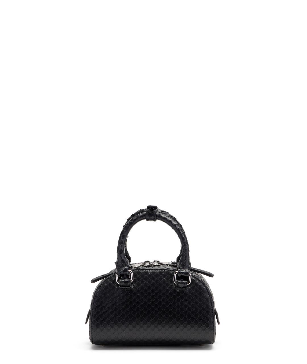 DIESEL Черная кожаная сумка тоут, фото 2