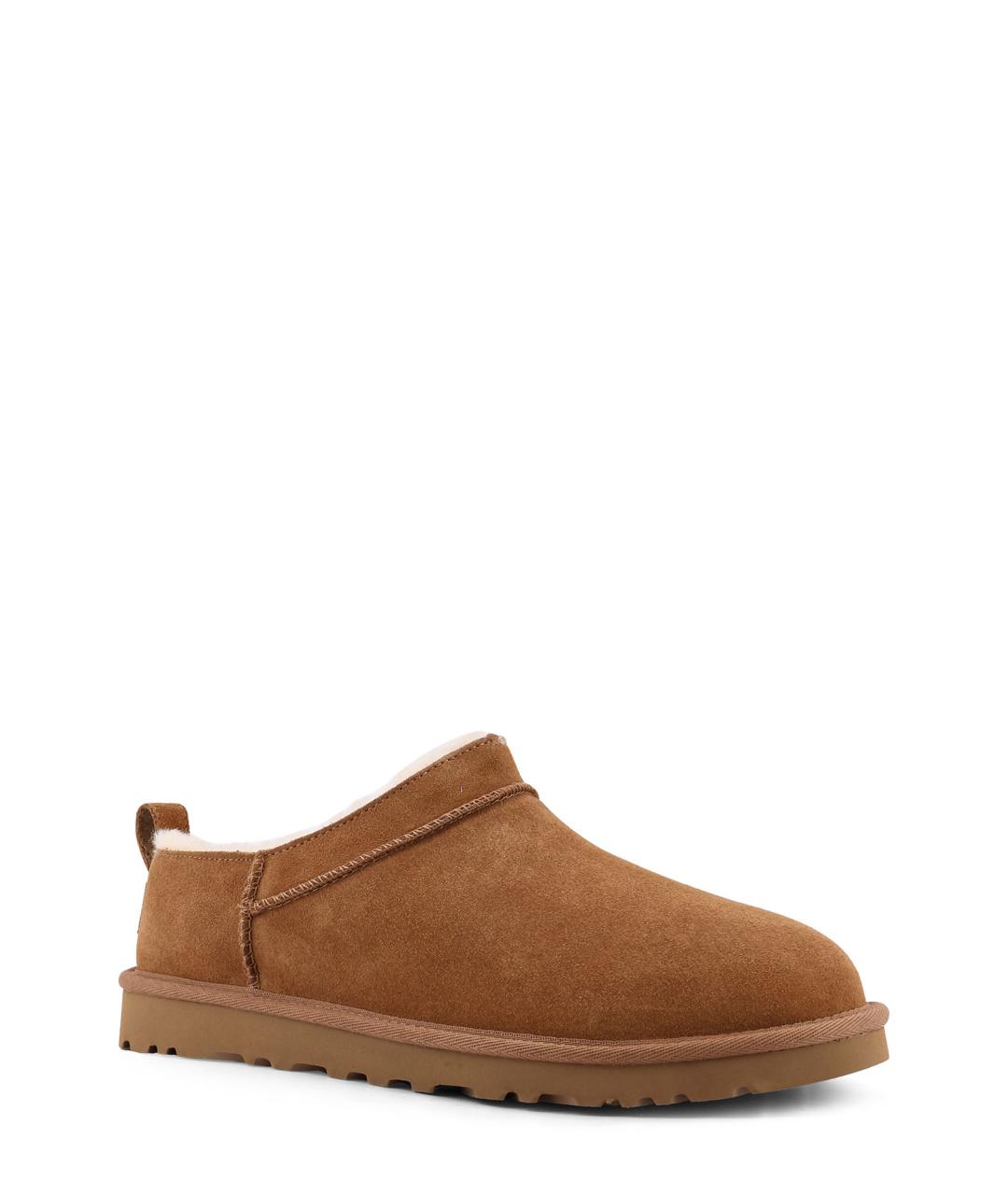 UGG AUSTRALIA Коричневые замшевые низкие ботинки, фото 2