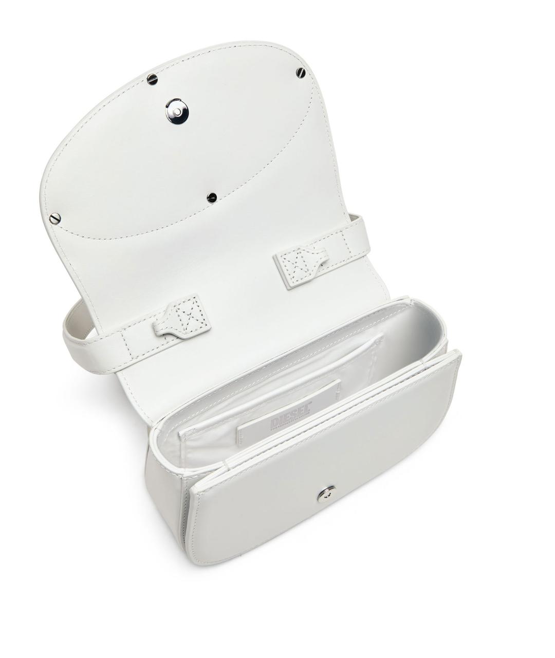 DIESEL Белая сумка с короткими ручками, фото 4
