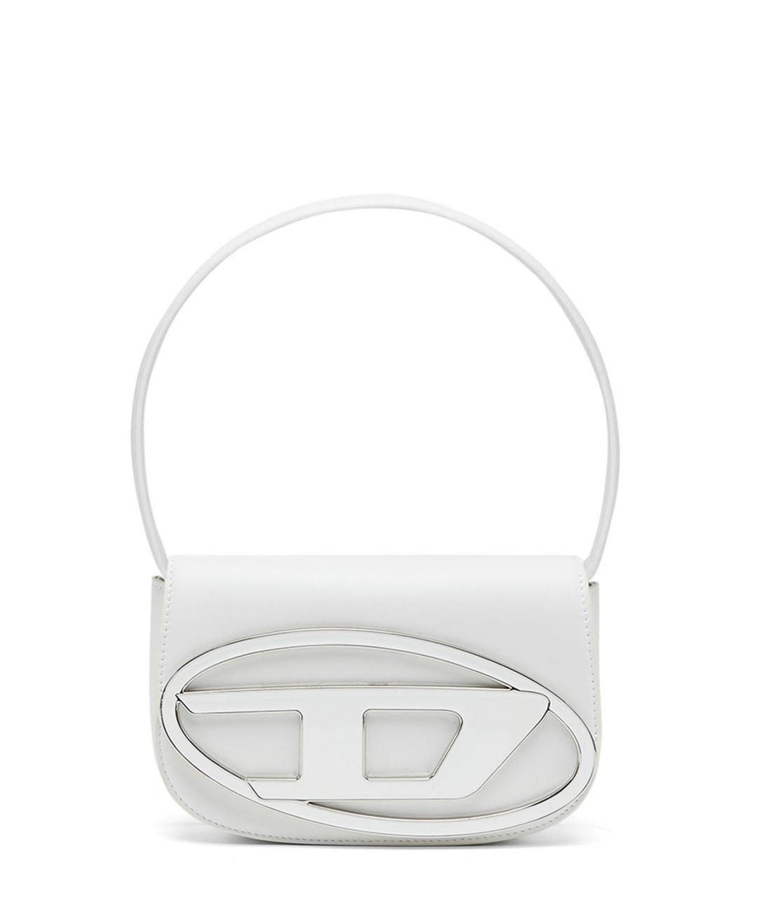 DIESEL Белая сумка с короткими ручками, фото 1