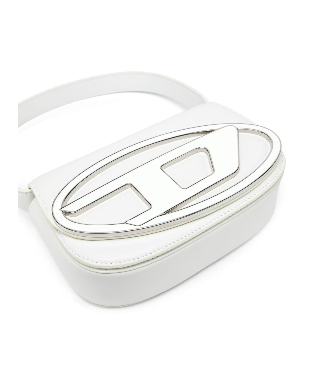 DIESEL Белая сумка с короткими ручками, фото 5