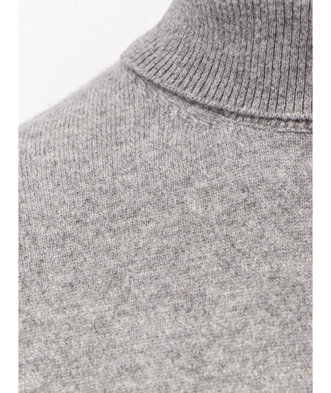 TOTEME Серый кашемировый джемпер / свитер, фото 3