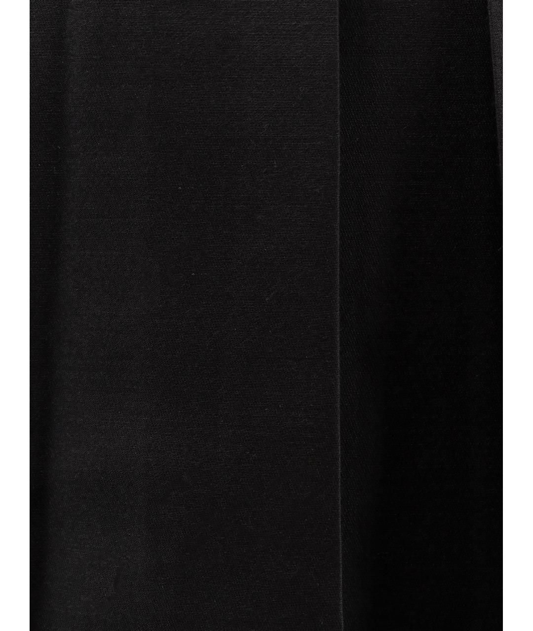 TOTEME Черная шерстяная юбка миди, фото 3