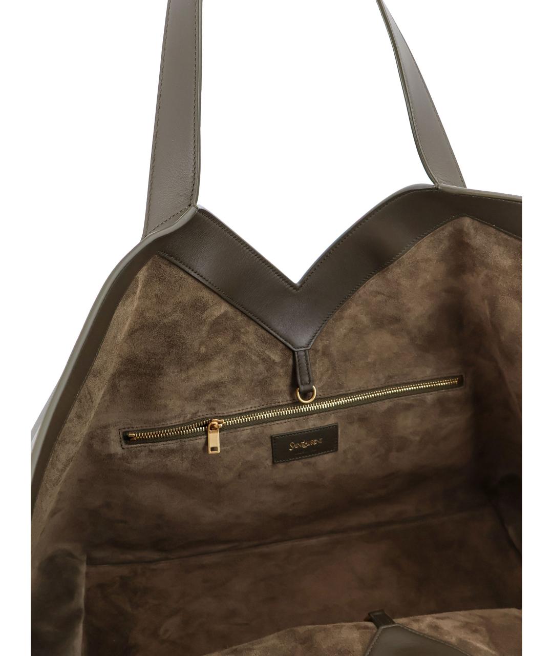 SAINT LAURENT Мульти кожаная сумка тоут, фото 4