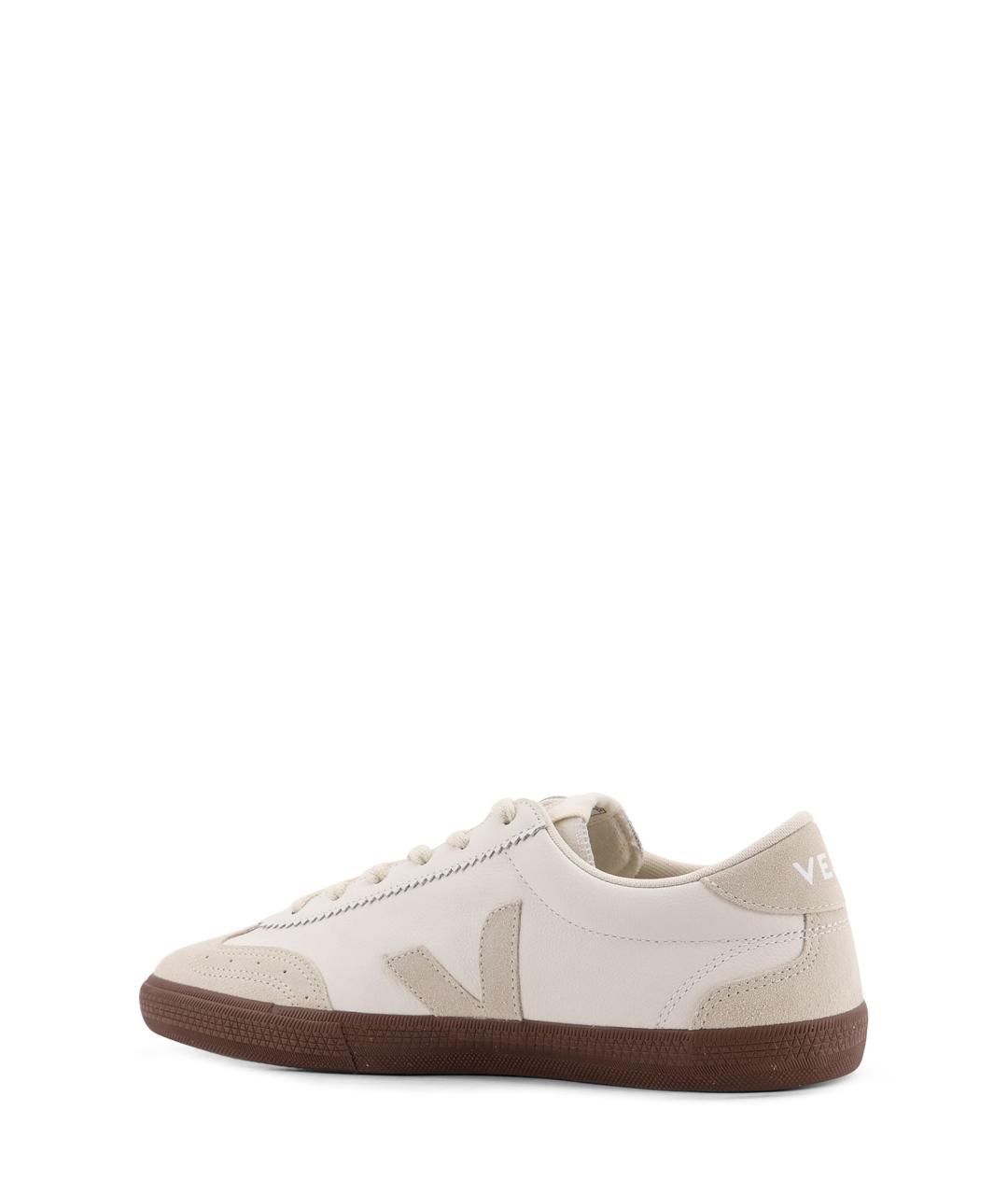 VEJA Белые замшевые низкие кроссовки / кеды, фото 3