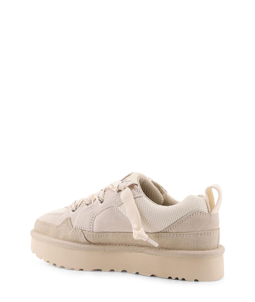 UGG AUSTRALIA Бежевые замшевые кроссовки, фото 3