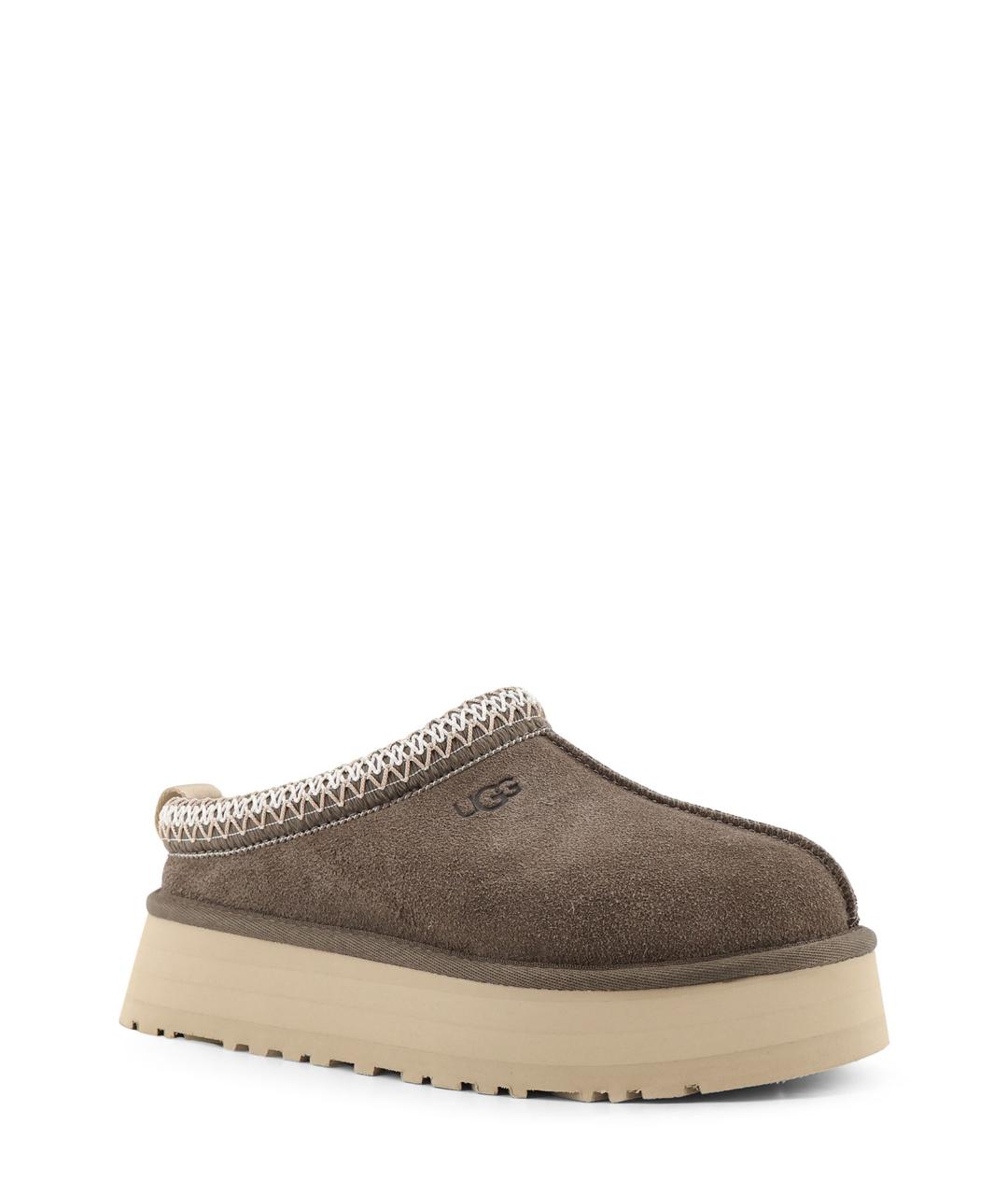 UGG AUSTRALIA Серые замшевые мюли, фото 2