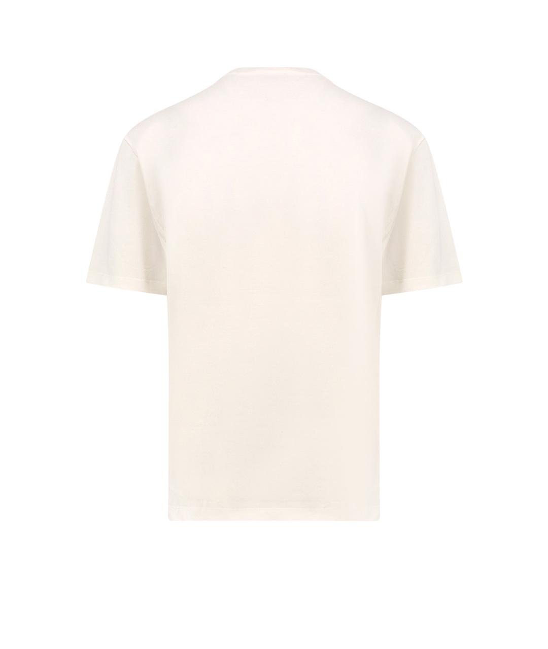 IH NOM UH NIT Белая хлопковая футболка, фото 2