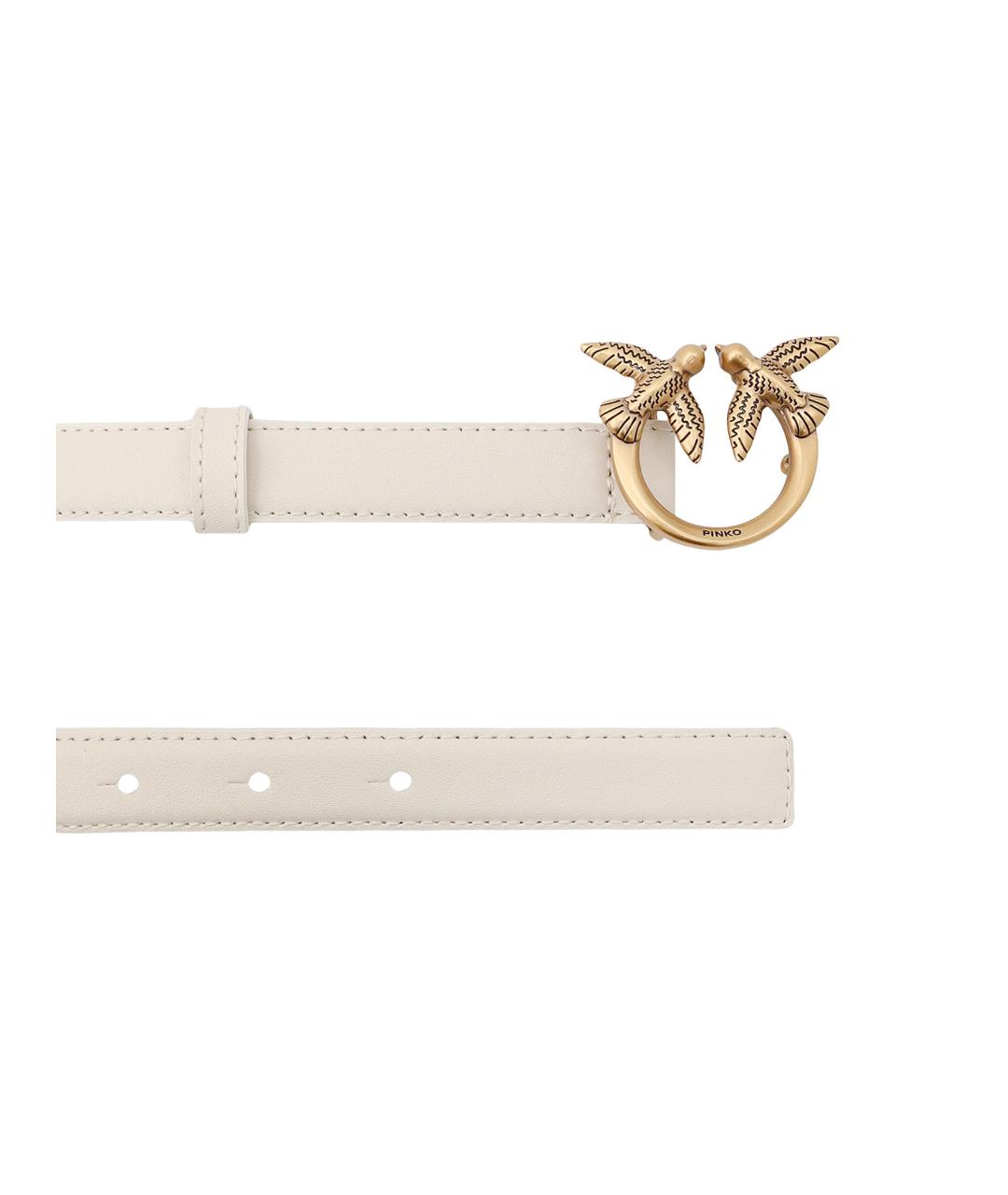 PINKO Белый ремень, фото 2
