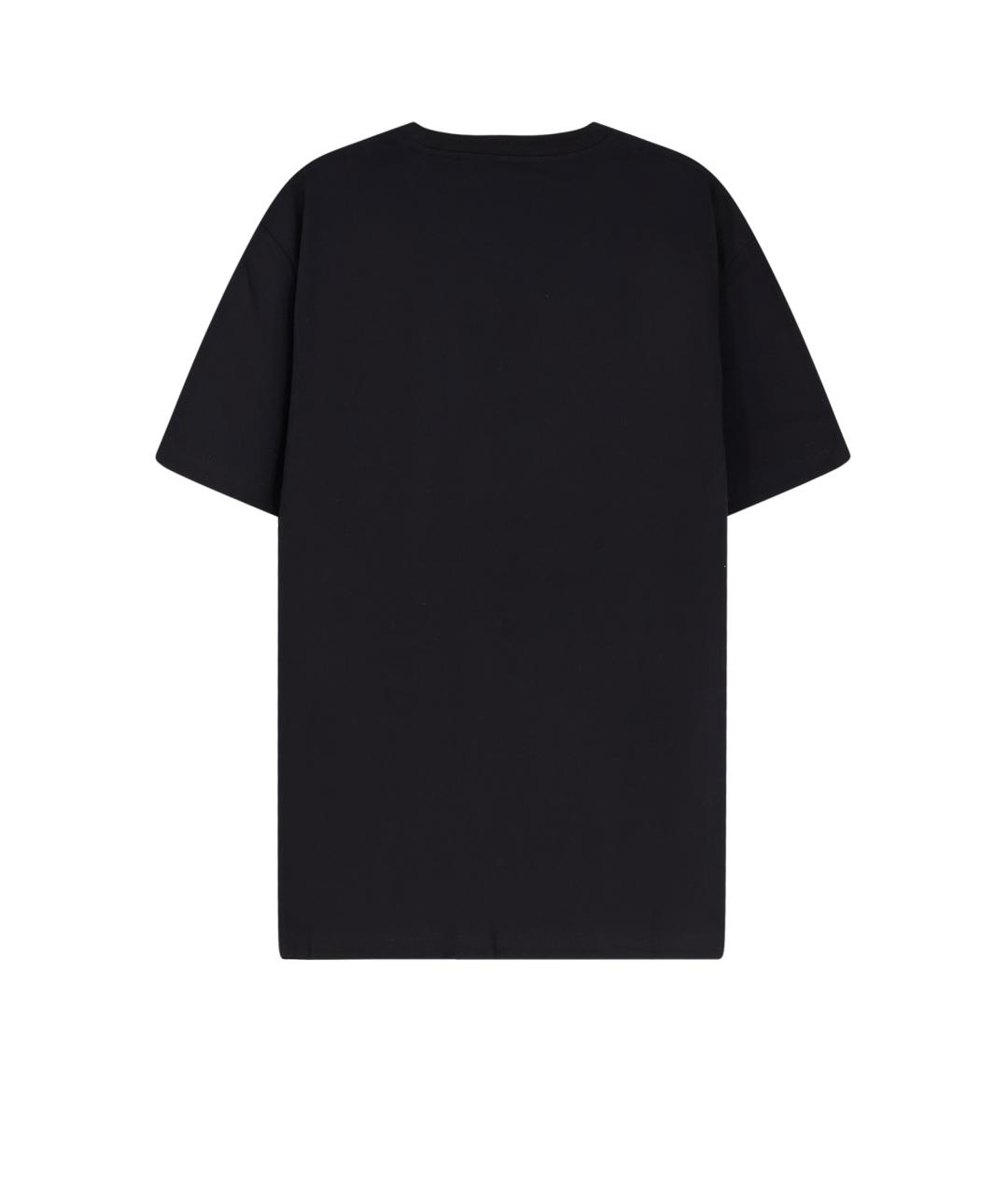 IH NOM UH NIT Черная хлопковая футболка, фото 2