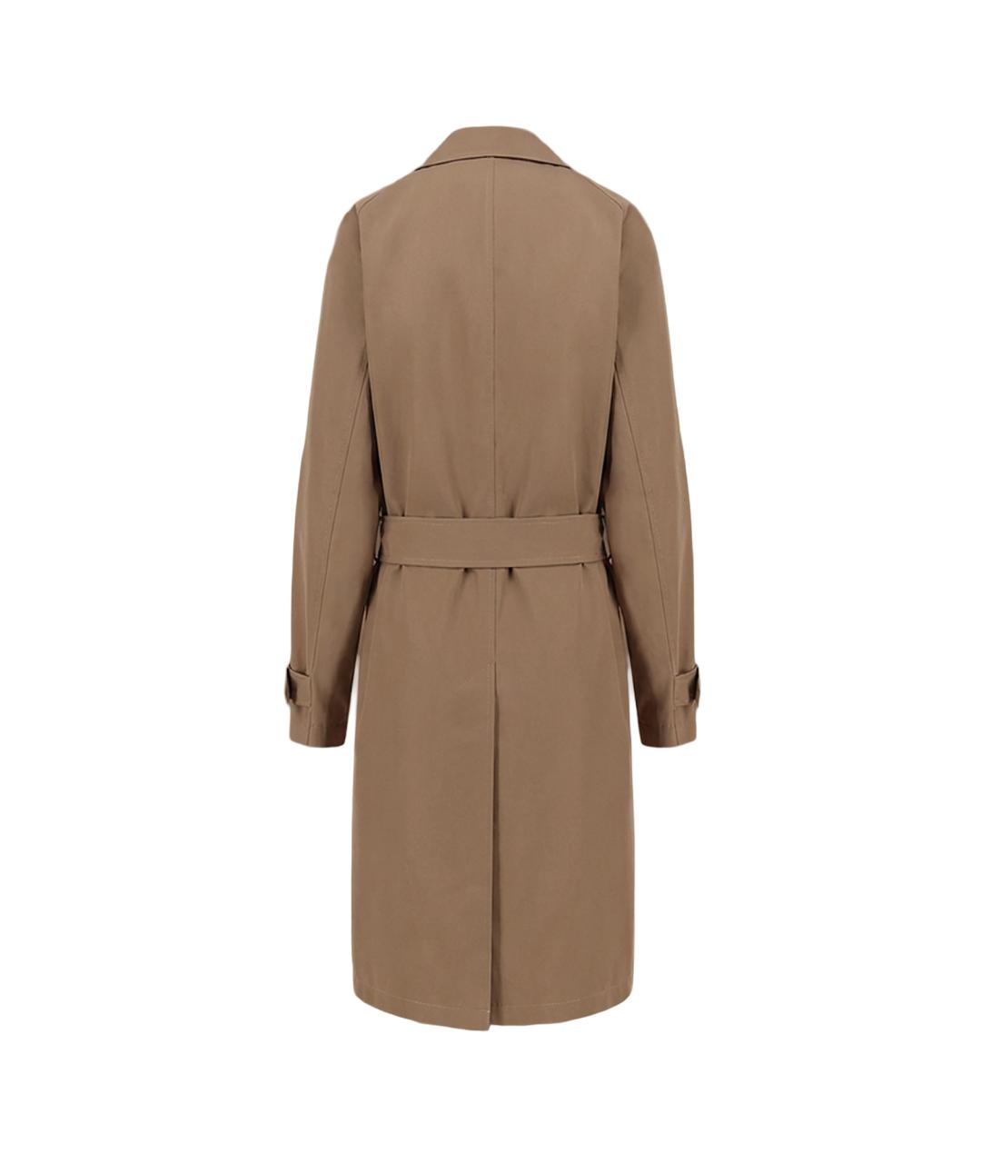 TOTEME Коричневый хлопковый тренч/плащ, фото 2