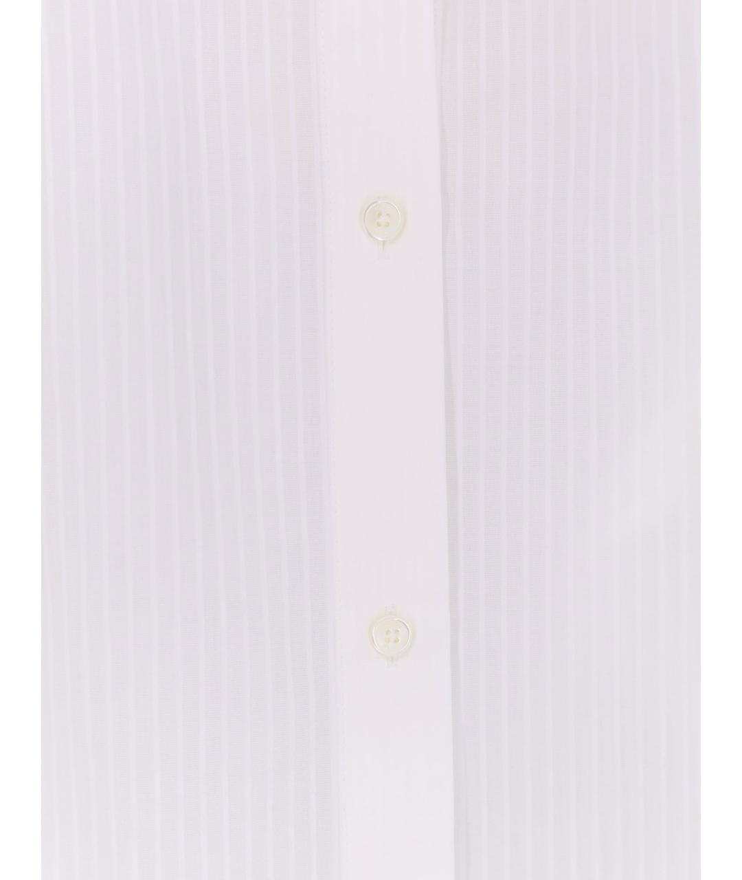 TOTEME Белая хлопковая рубашка, фото 3