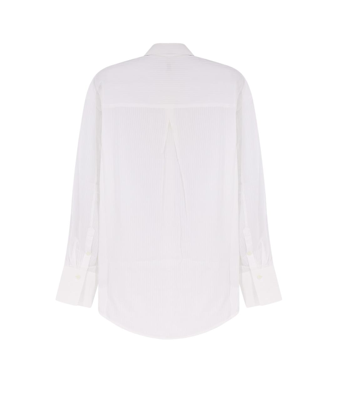 TOTEME Белая хлопковая рубашка, фото 2