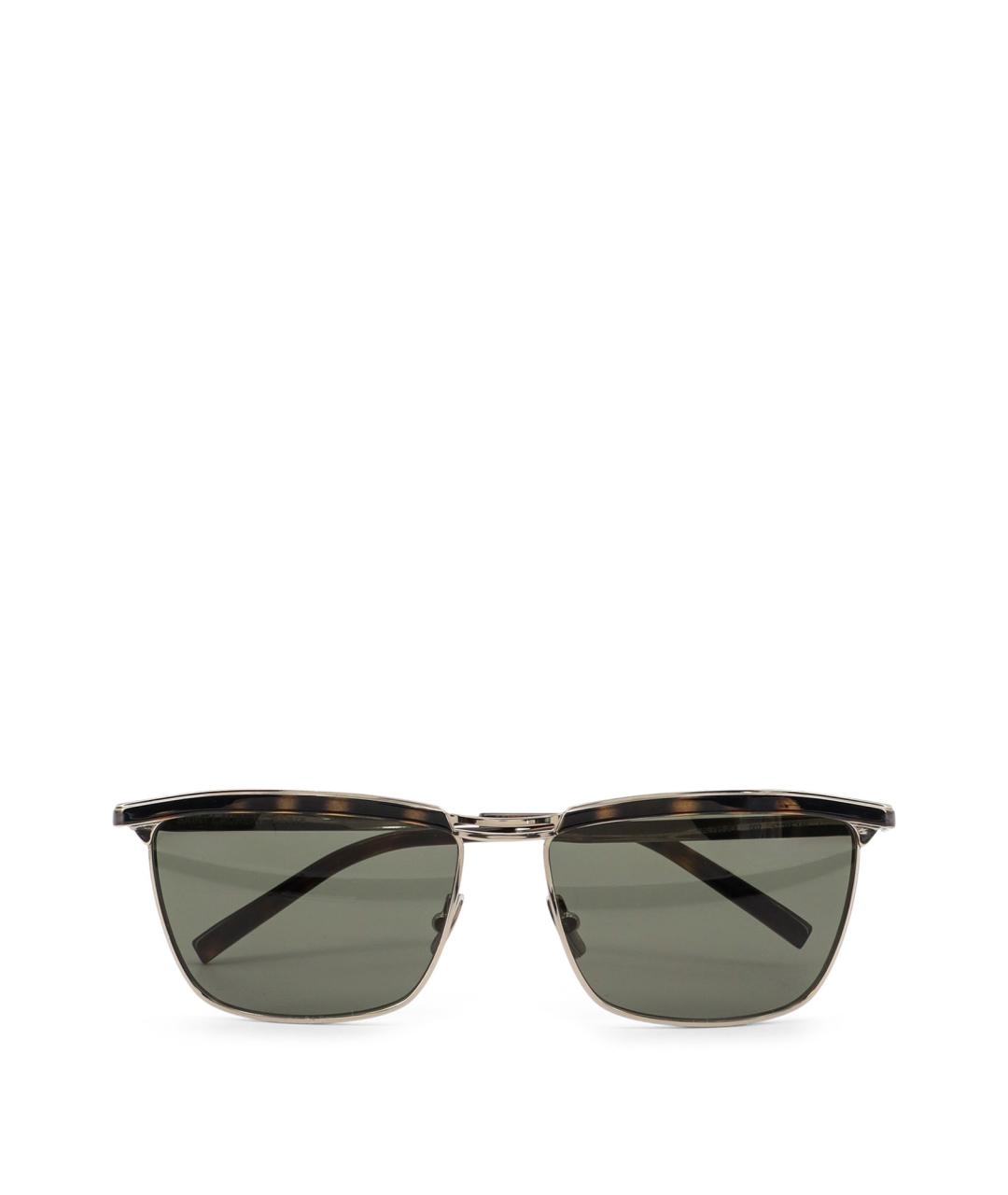 SAINT LAURENT Мульти металлические солнцезащитные очки, фото 2