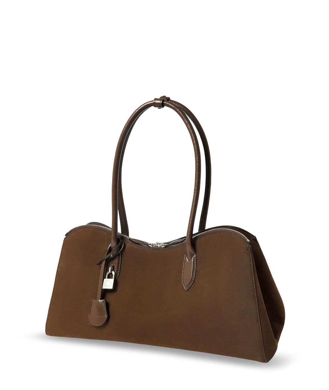 STELLA MCCARTNEY Коричневая сумка через плечо из искусственной кожи, фото 3