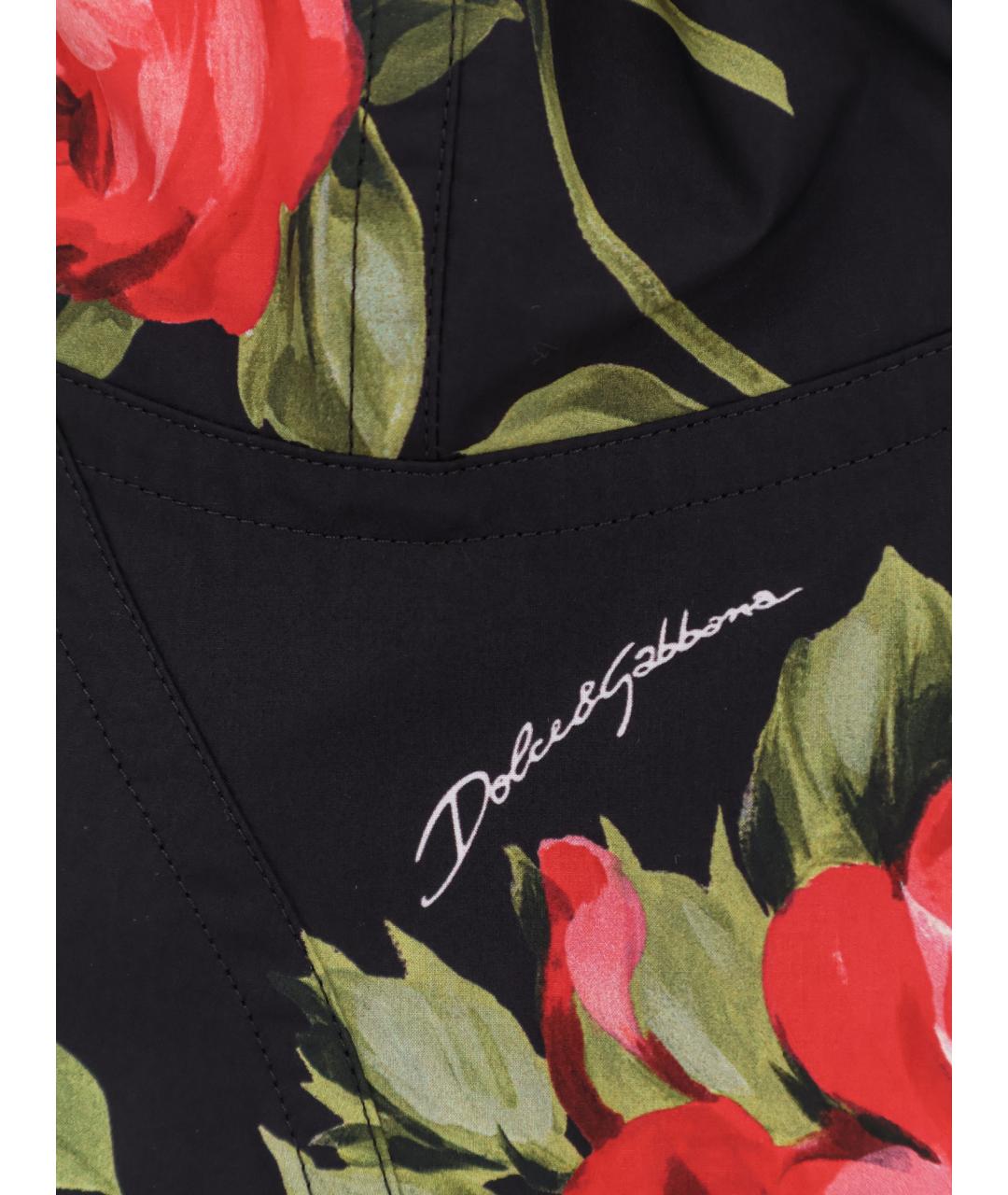 DOLCE&GABBANA Мульти хлопковая майка, фото 3