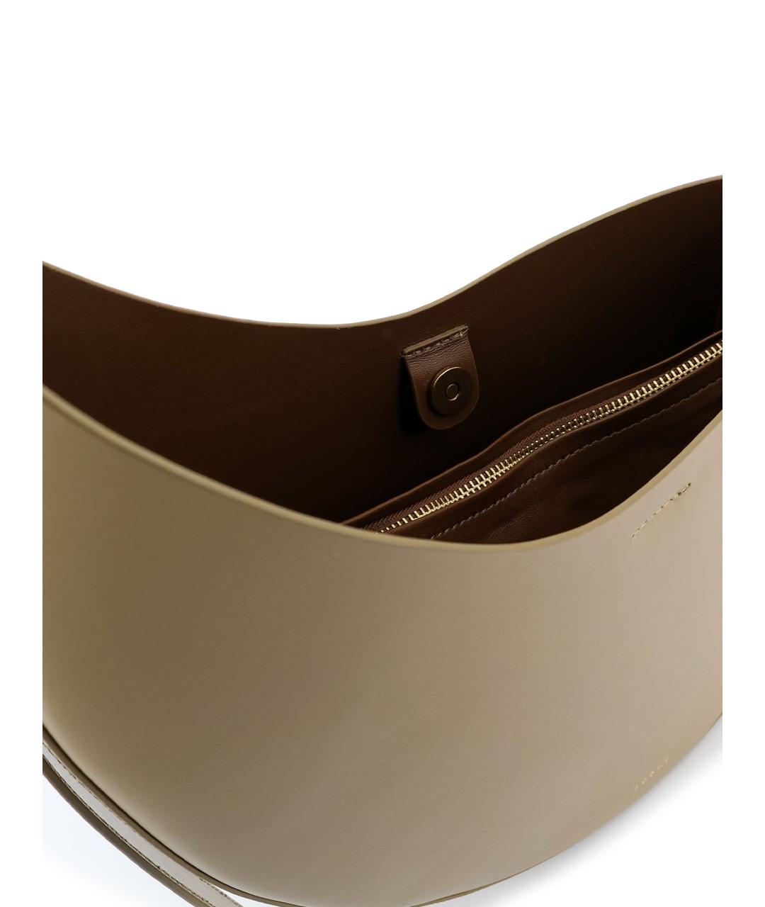 SOEUR Бежевая сумка с короткими ручками, фото 4