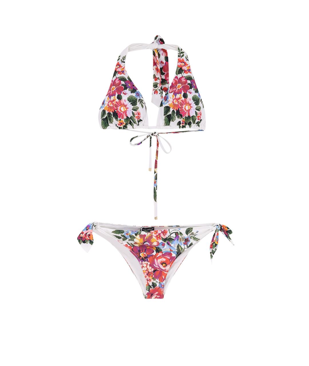 DOLCE&GABBANA Мульти полиамидовый купальник, фото 1