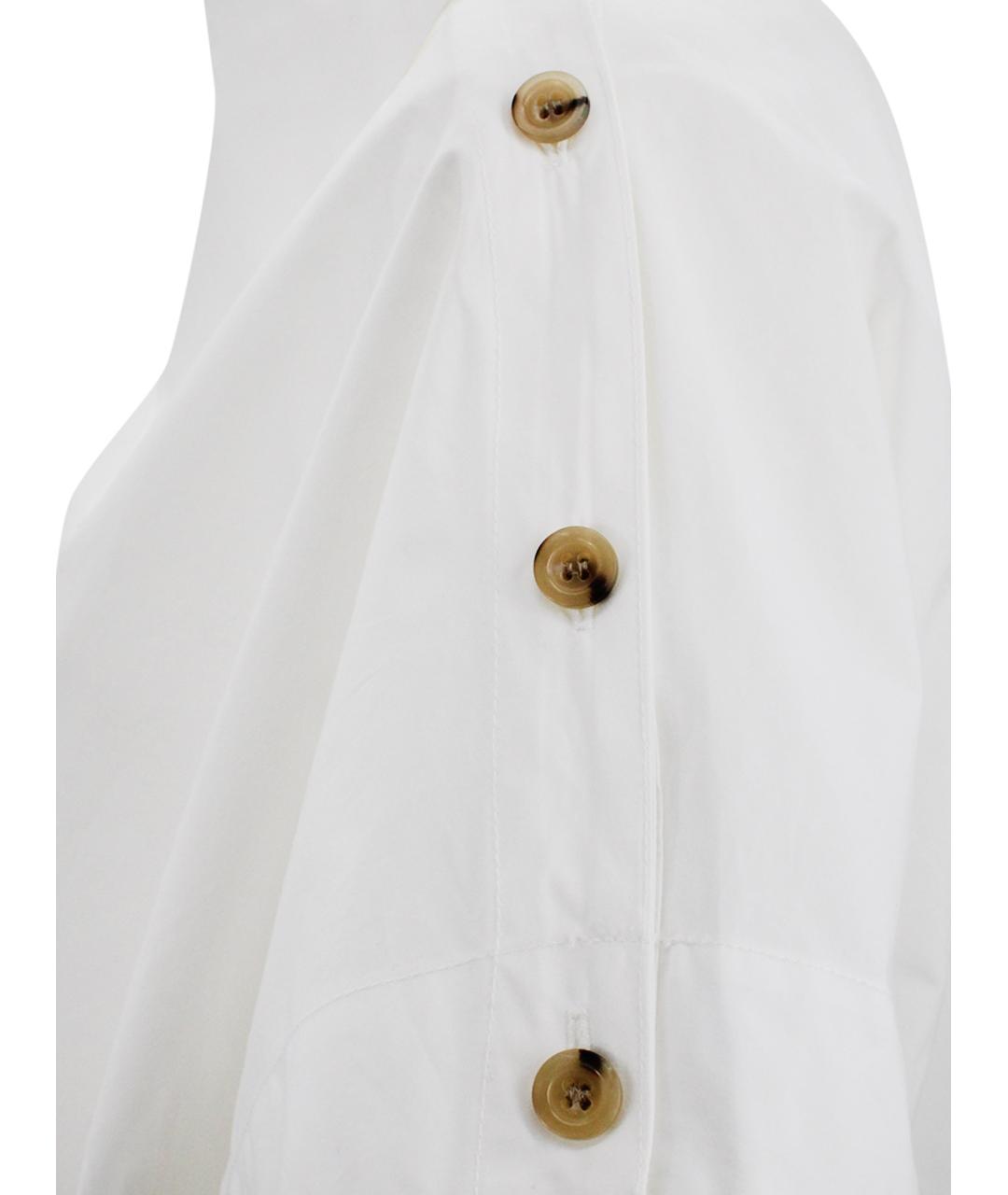 SOEUR Белая хлопковая футболка, фото 3