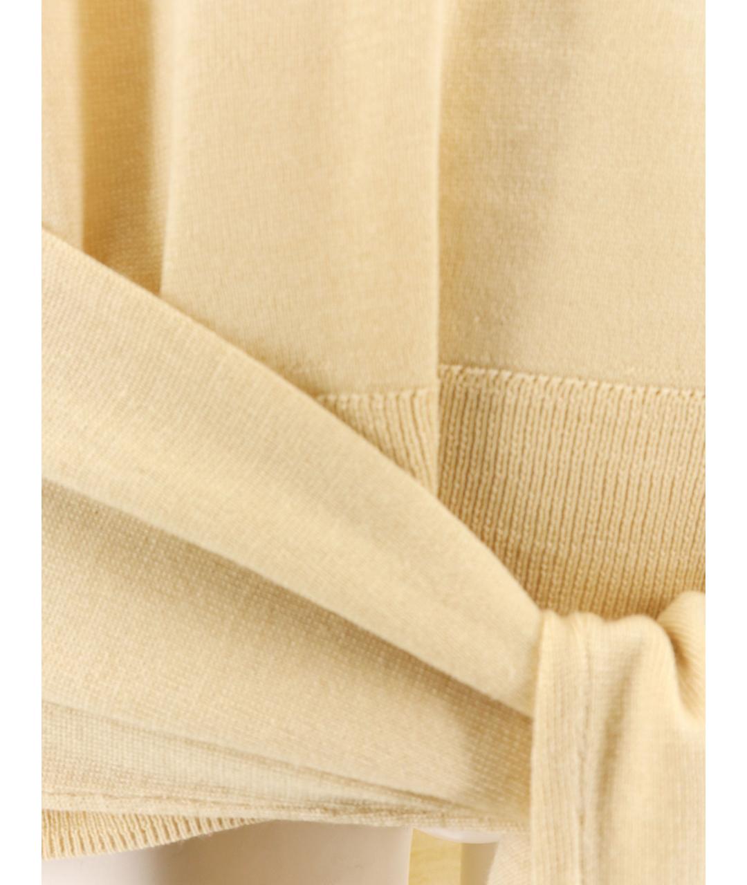 TOTEME Бежевый шерстяной джемпер / свитер, фото 3