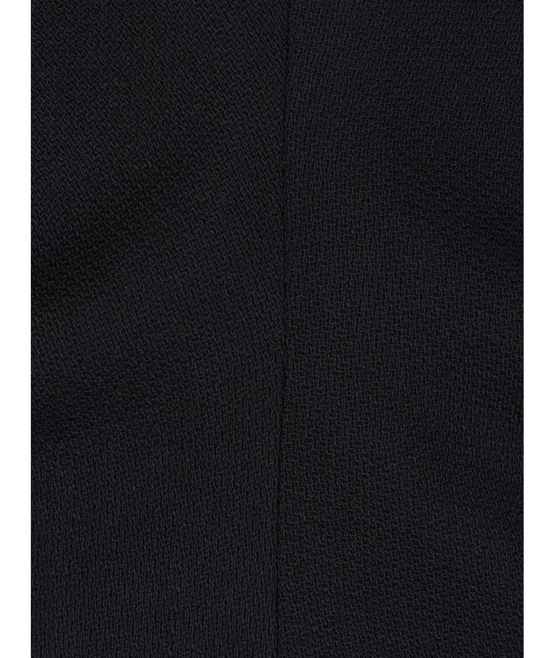 TOTEME Черное шерстяное повседневное платье, фото 3