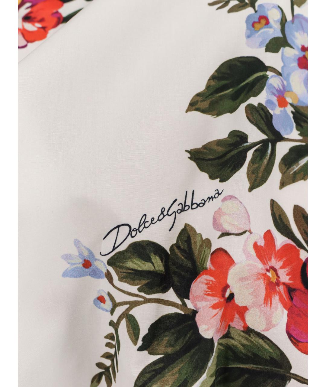 DOLCE&GABBANA Мульти хлопковая рубашка, фото 3