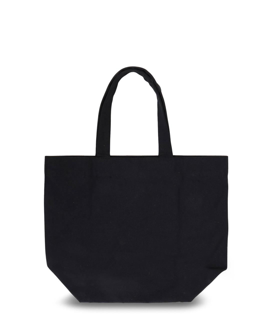 RICK OWENS Черная тканевая сумка тоут, фото 2