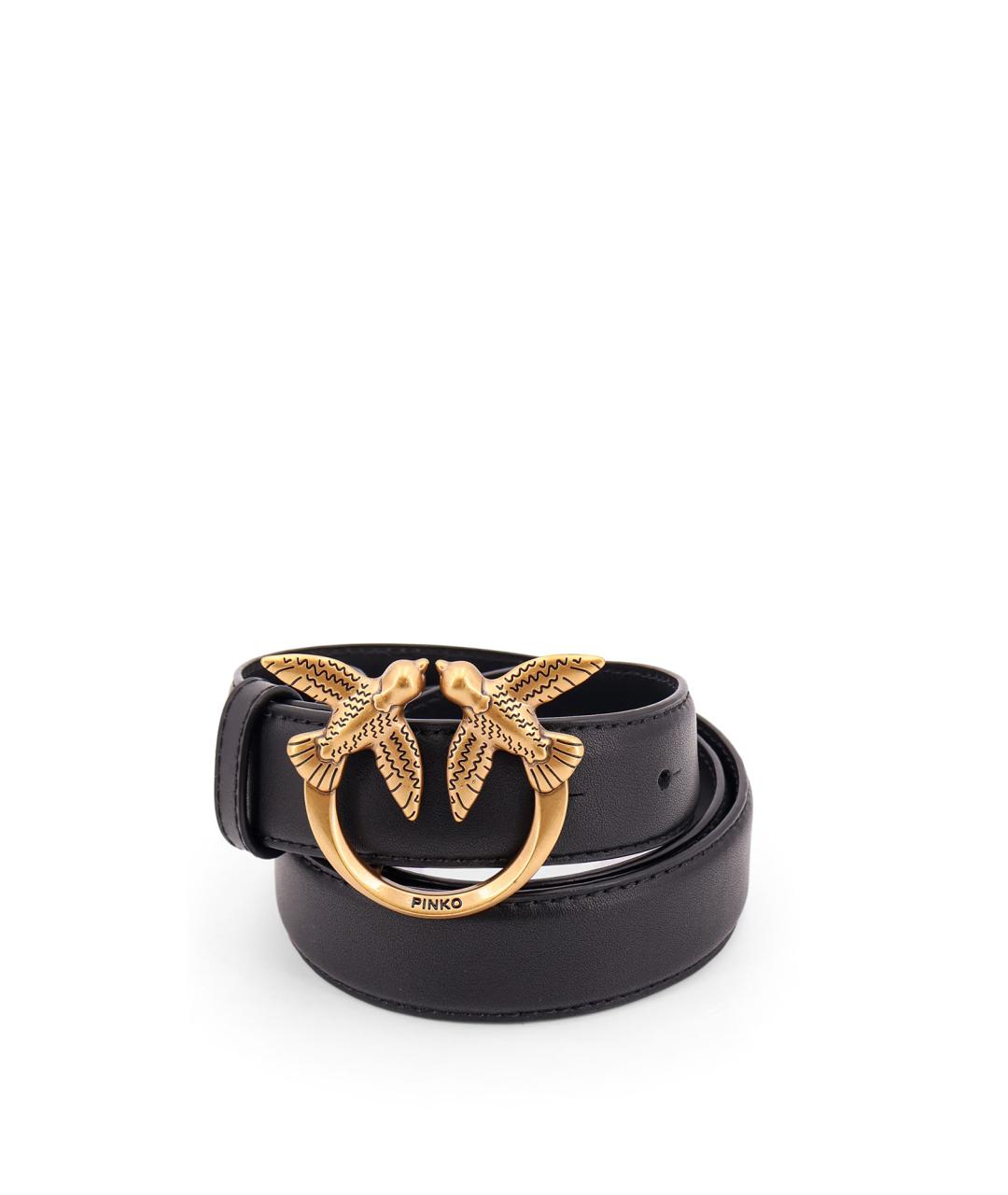 PINKO Черный ремень, фото 3