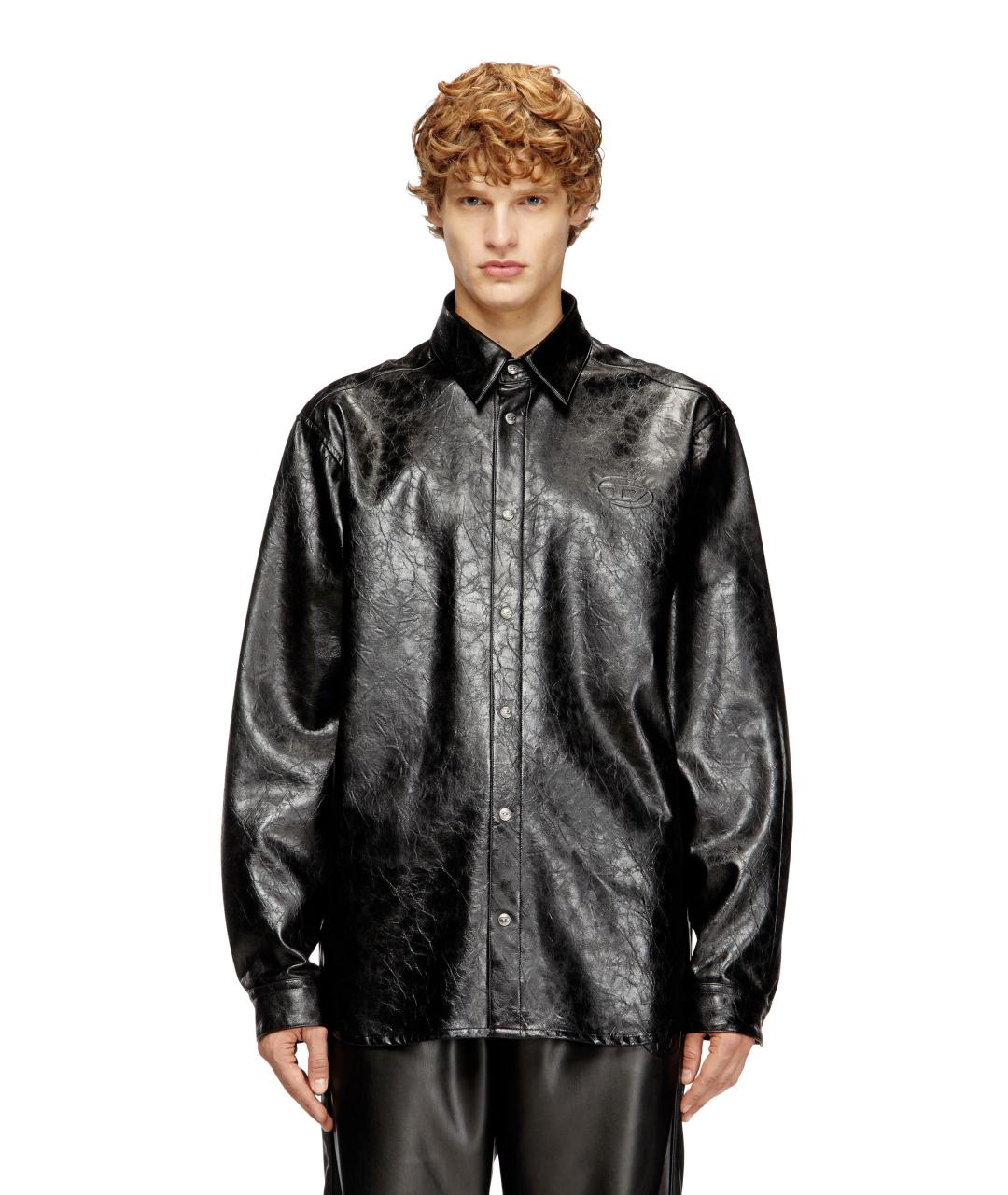 DIESEL Черная классическая рубашка, фото 2