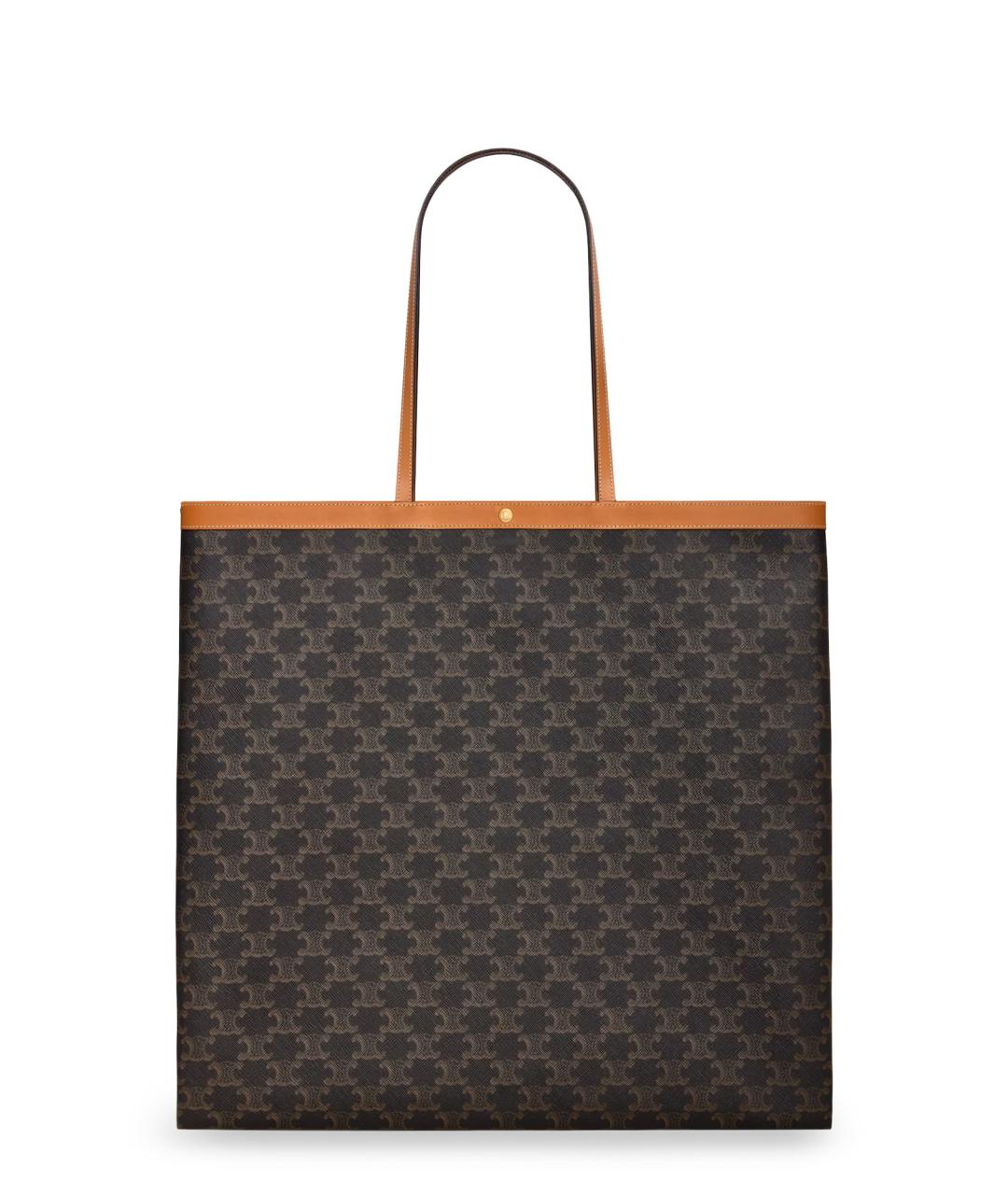 CELINE Коричневая сумка тоут, фото 1