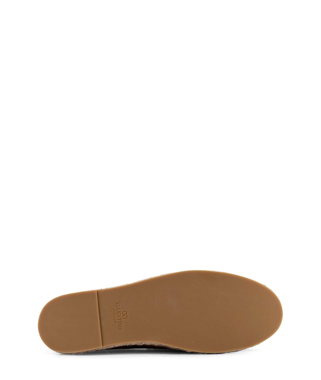 VALENTINO Коричневые замшевые эспадрильи, фото 4