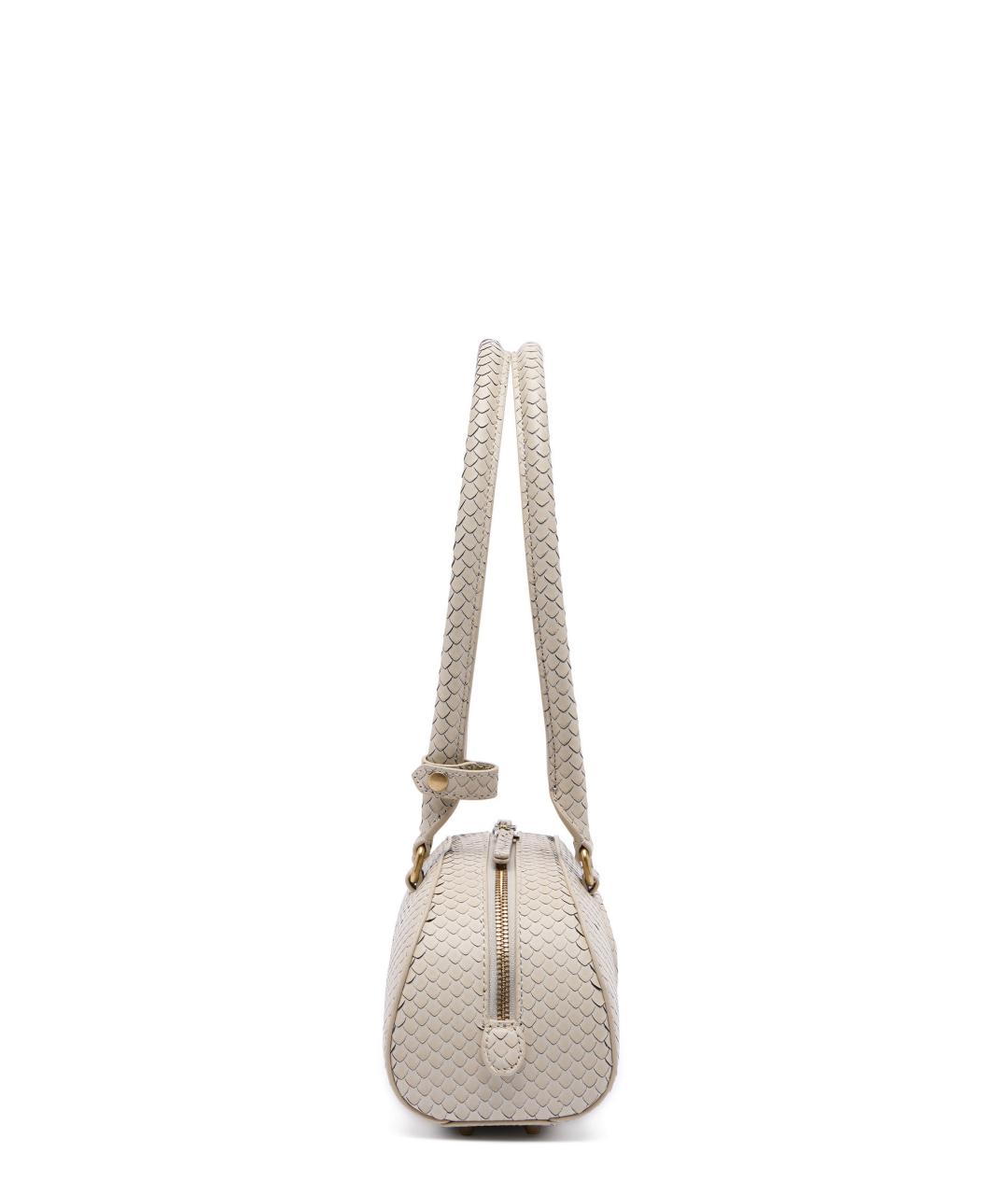 DIESEL Бежевая кожаная сумка тоут, фото 3