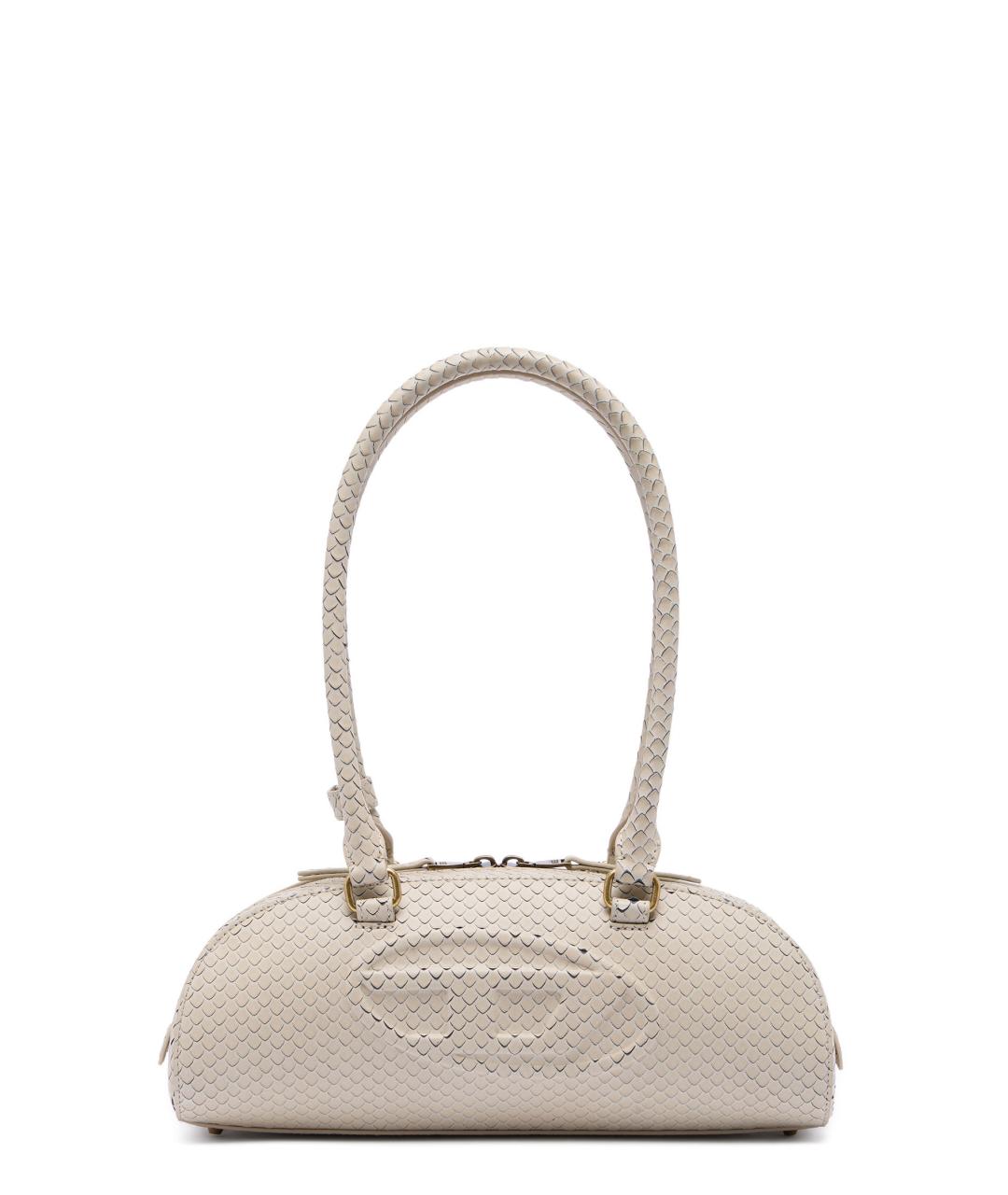 DIESEL Бежевая кожаная сумка тоут, фото 1