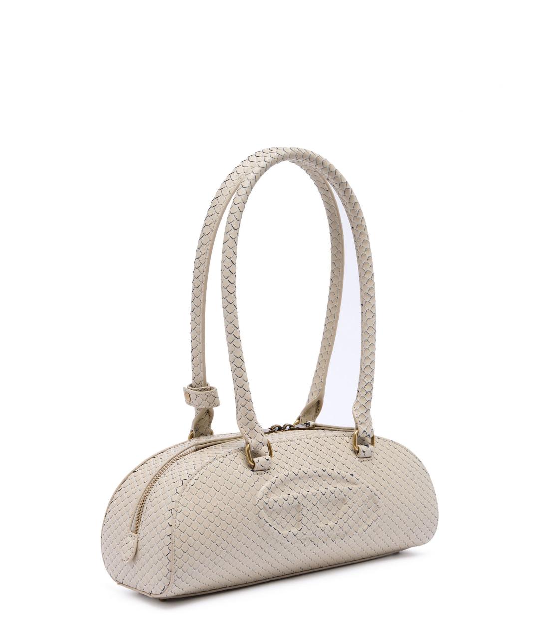 DIESEL Бежевая кожаная сумка тоут, фото 5