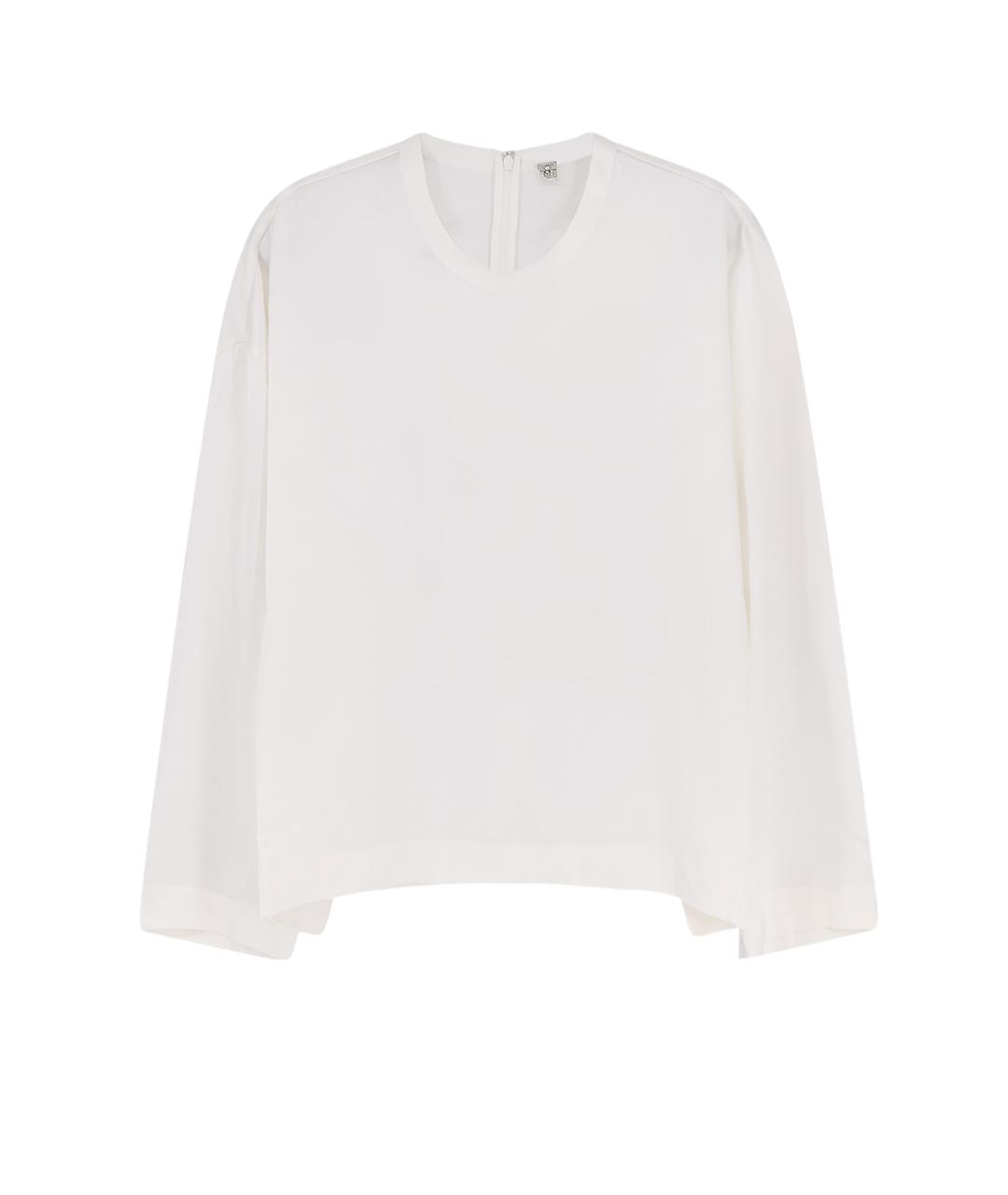 TOTEME Белая вискозная блузы, фото 1