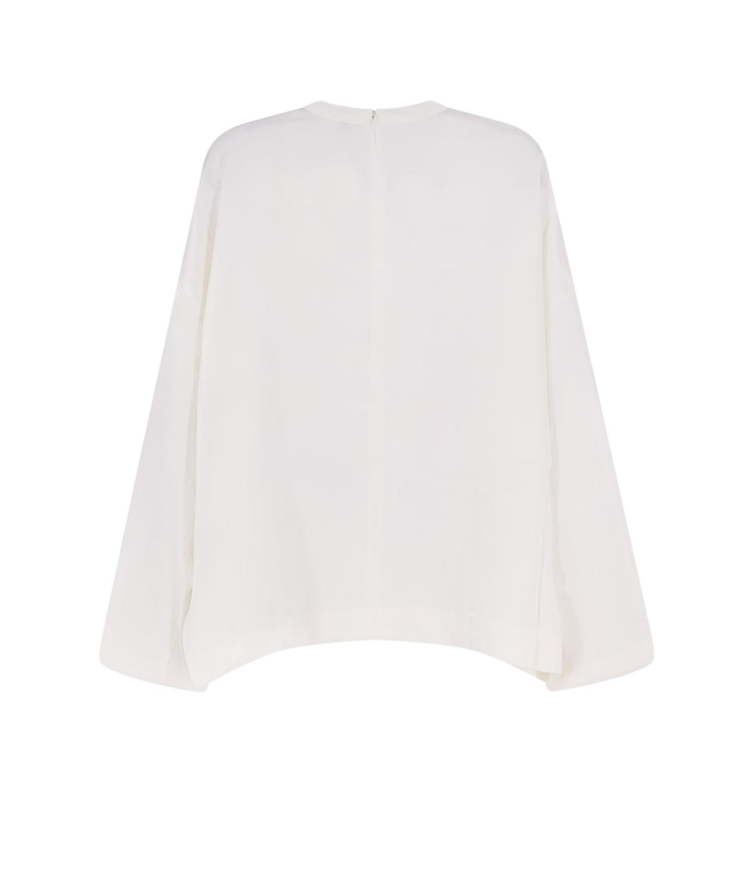 TOTEME Белая вискозная блузы, фото 2