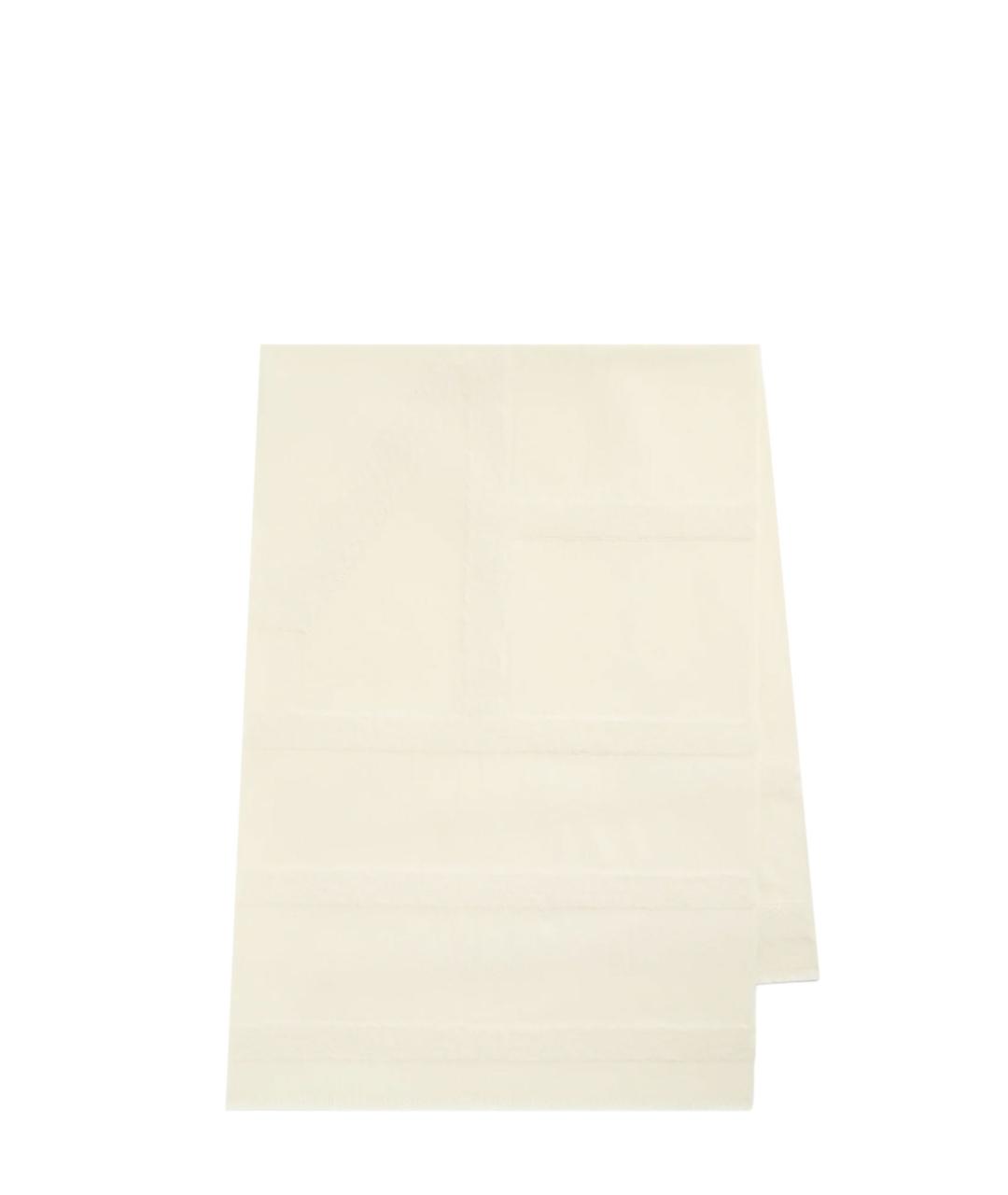 TOTEME Белый шерстяной шарф, фото 1