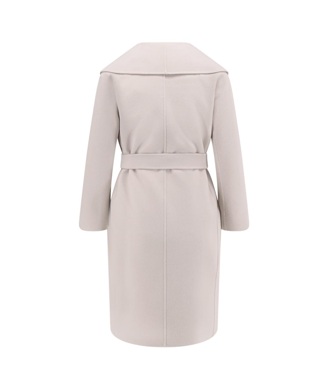 'S MAX MARA Бежевое шерстяное пальто, фото 2