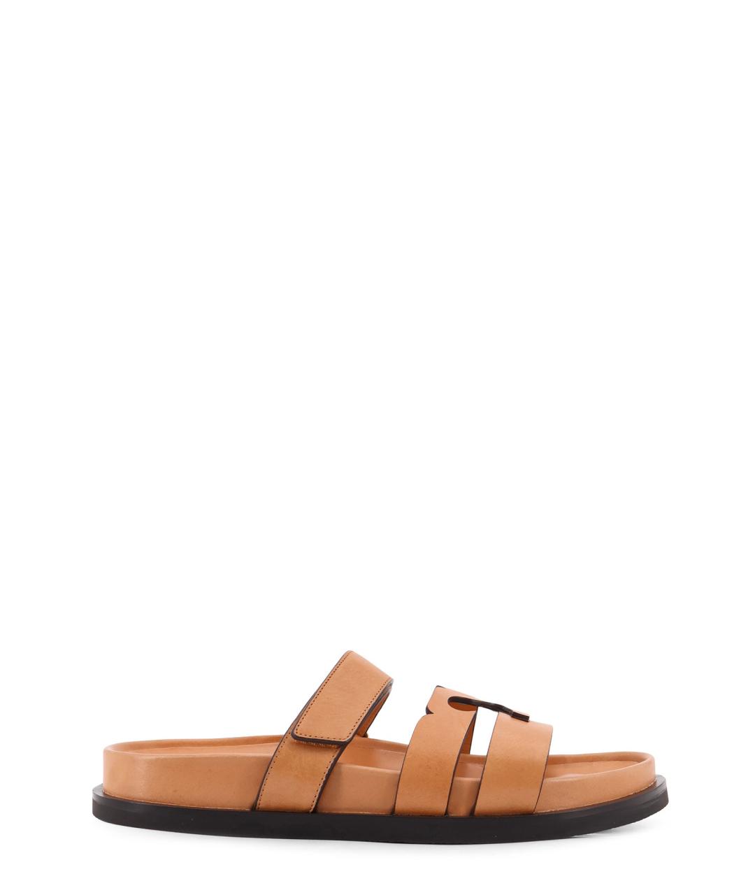 TORY BURCH Бежевые сандалии, фото 1