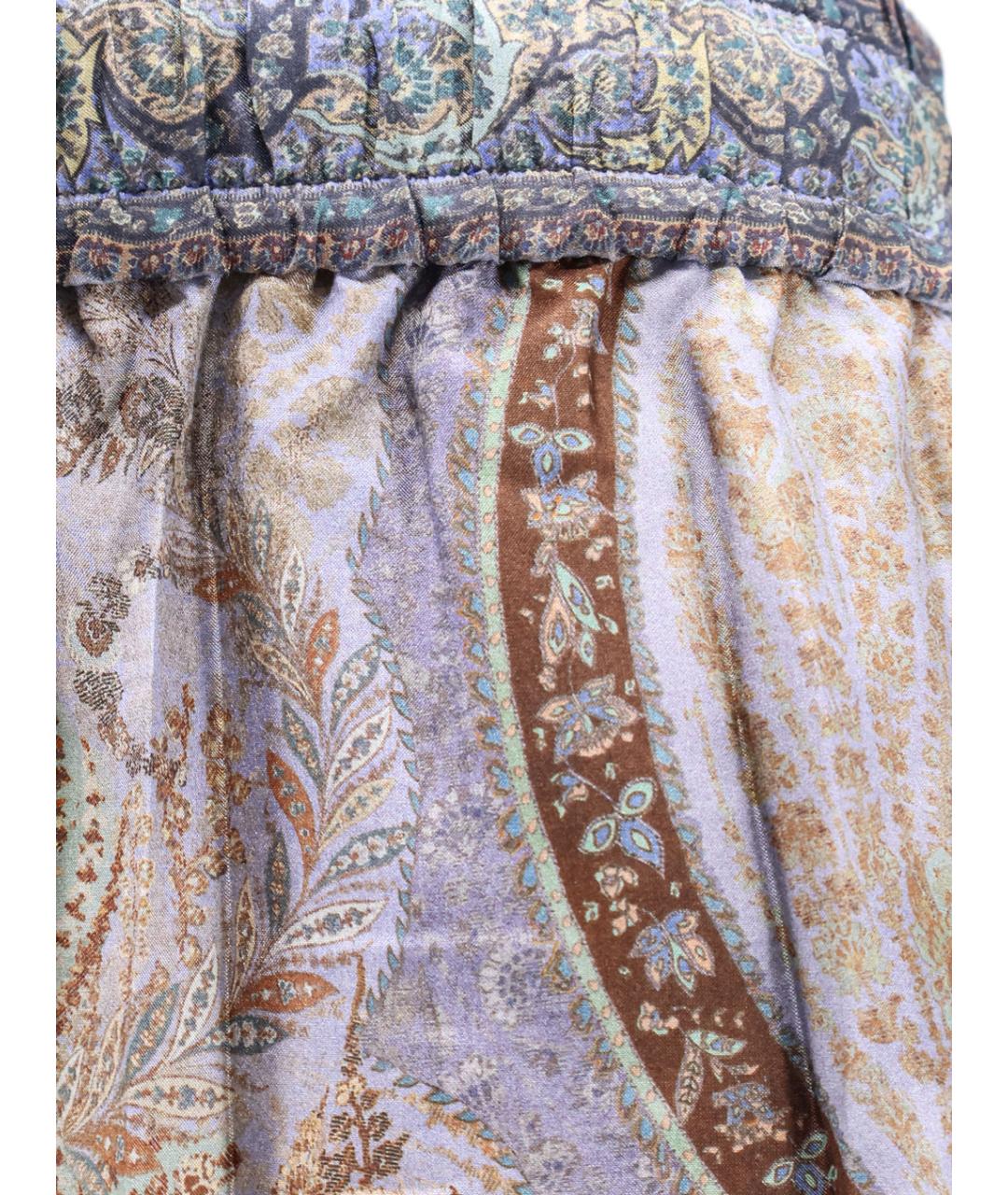 ZIMMERMANN Мульти шелковые брюки широкие, фото 3