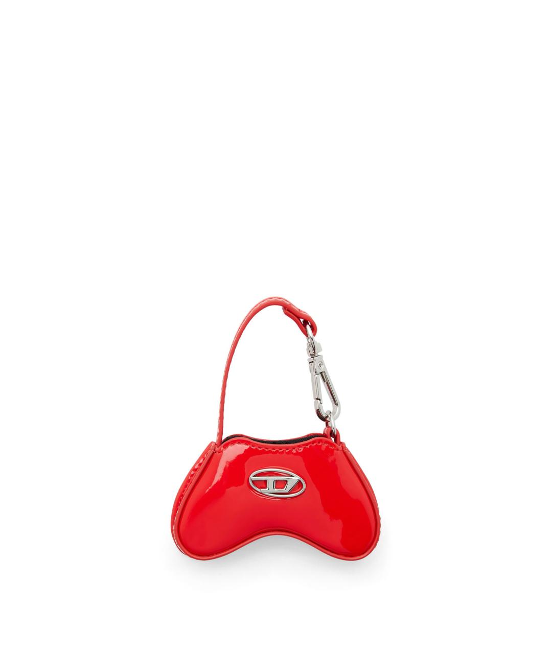 DIESEL Красный брелок, фото 4