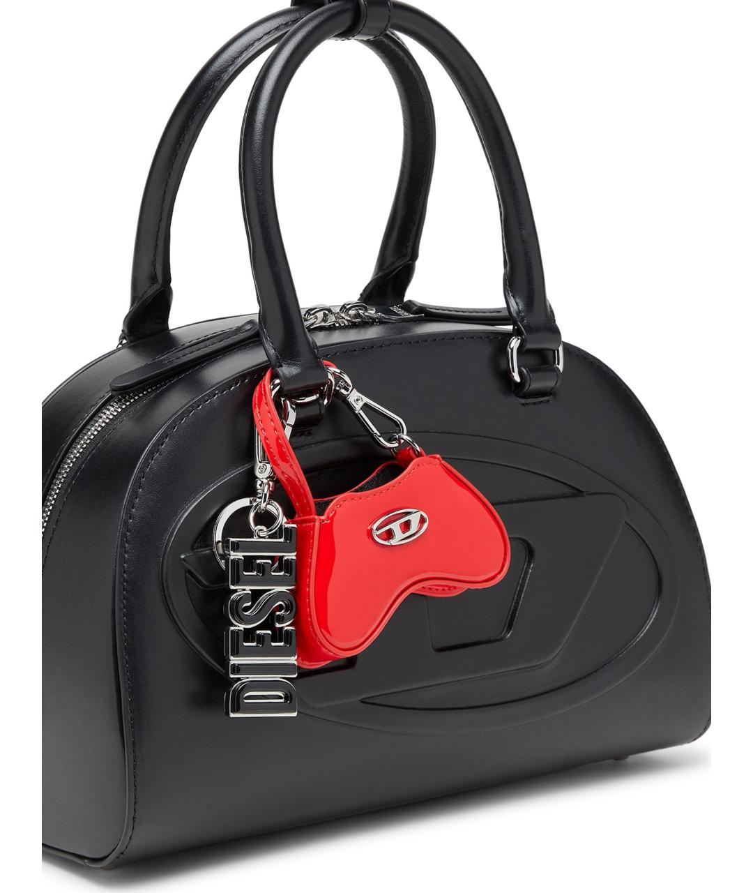 DIESEL Красный брелок, фото 3