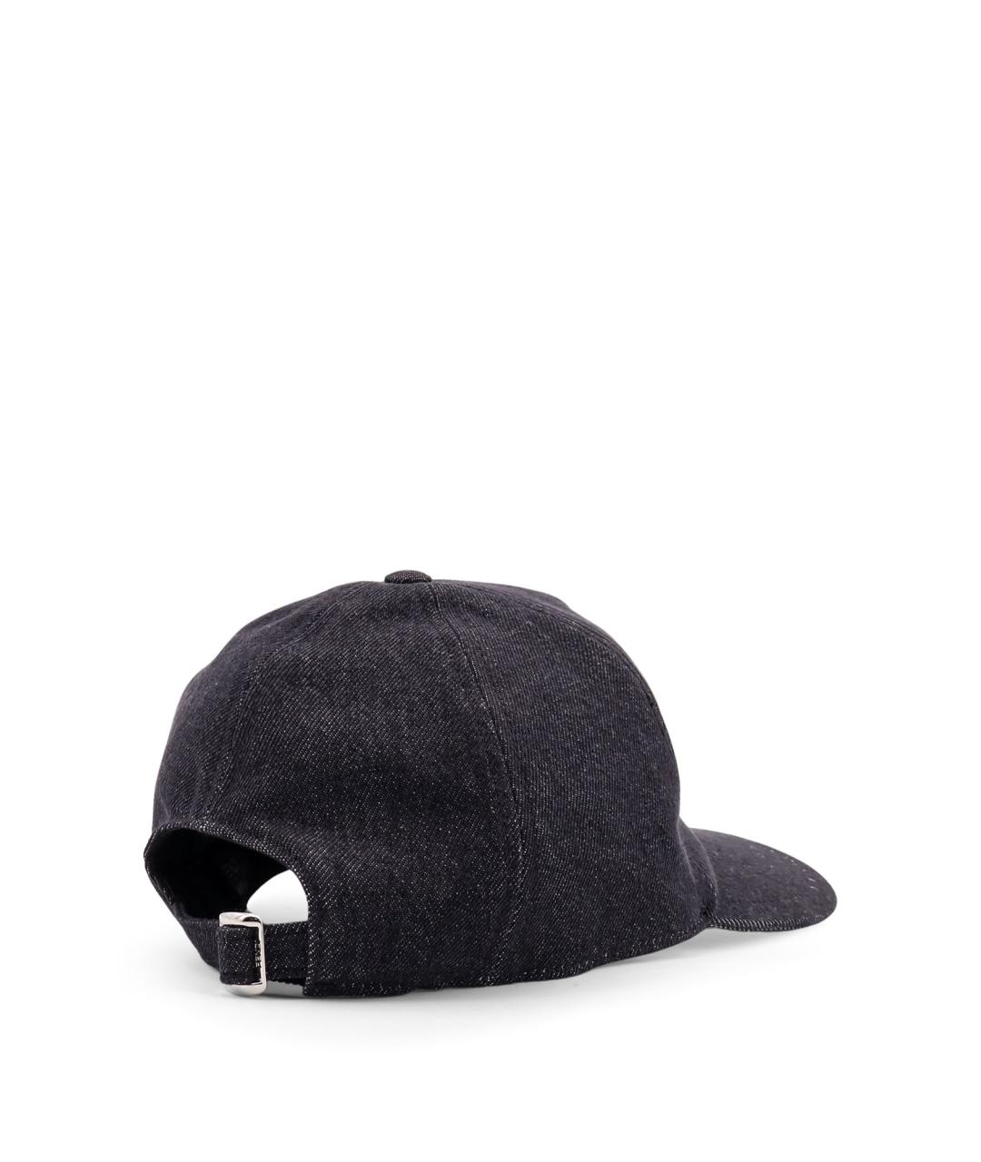 FENDI Черная хлопковая кепка/бейсболка, фото 3